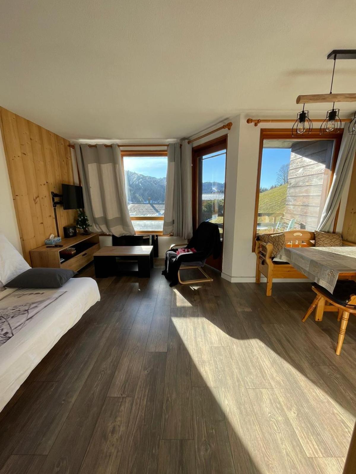 Studio Cabine Cosy A 5Min A Pieds Des Pistes Et Du Centre Ville Les Gets Extérieur photo